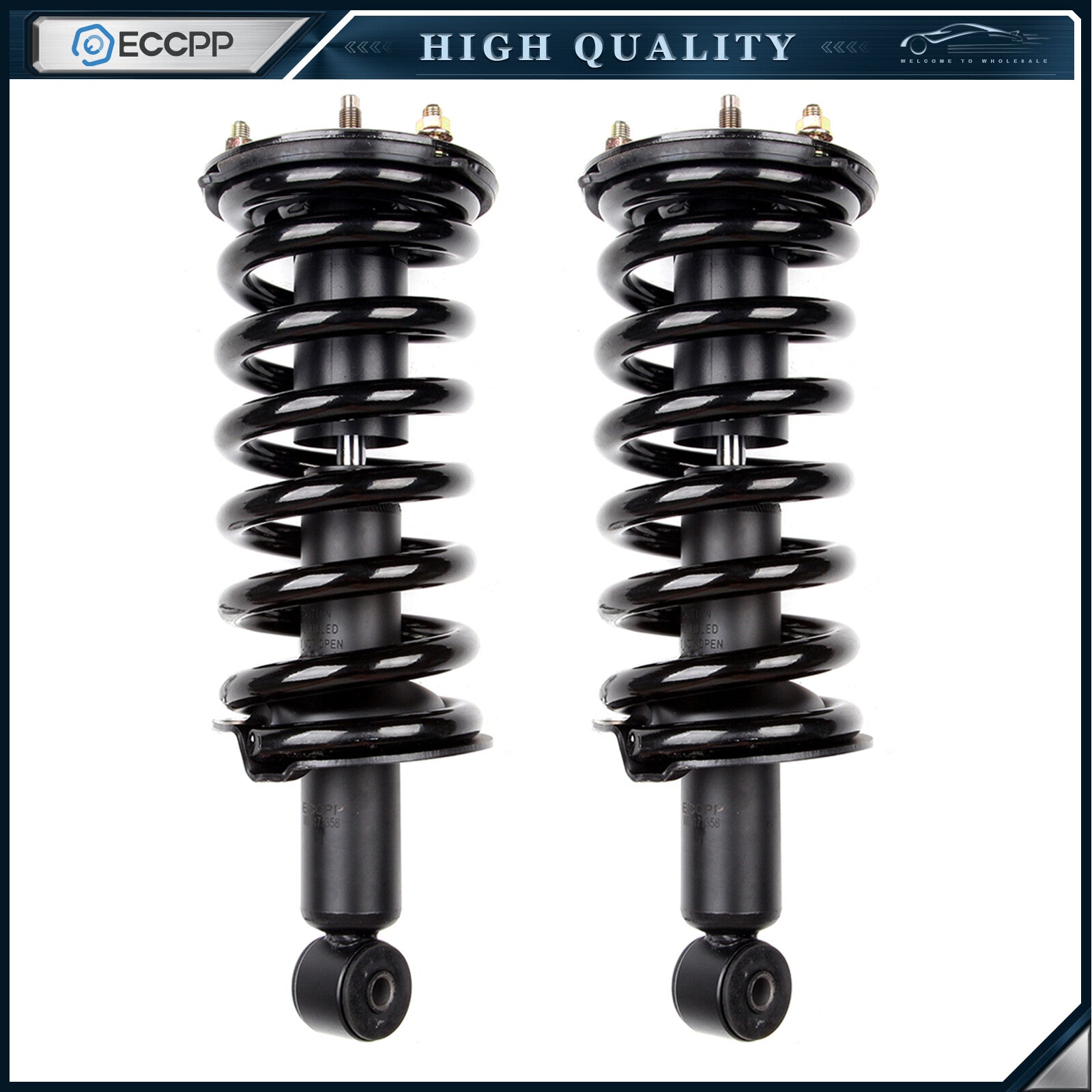 3" Front Leveling Lift Kit & Complete Struts Shock For Nissan Titan 2004 05-2015 6B93BC-57