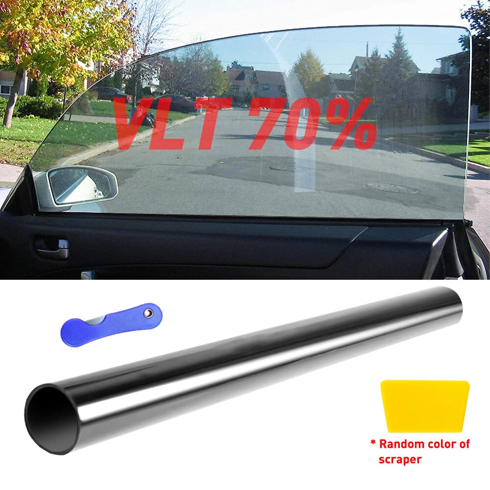 70% VLT Uncut Roll Window Tint Film 20" x 10ft Feet For Car Home Office EOA 6B93BC-57