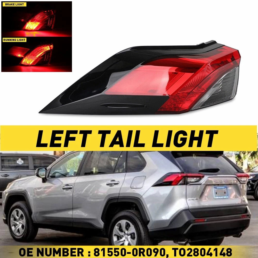 Left Driver Side Tail Light Rear Lamp Outer Brake For Toyota RAV4 2019-2023 EOA 6B93BC-57