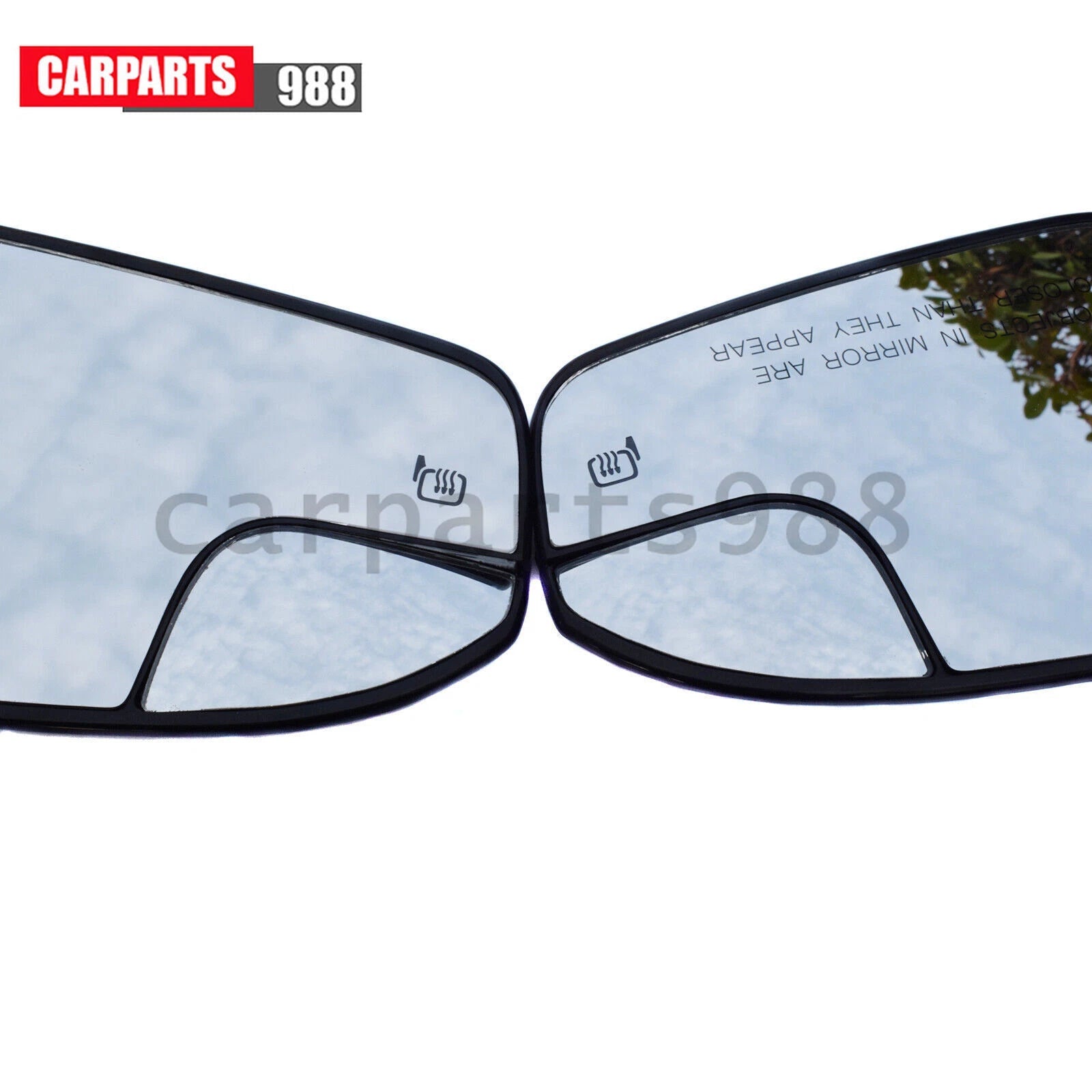 Left & Right Rear View Mirror Glass Heated For Ford Fusion 2013-2020 DS7Z17K707F 6B93BC-57
