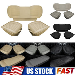 Car Seat Cover Auto Chair Cushion Pad Mat PU Leather Protector Breathable US EOA 6B93BC-57