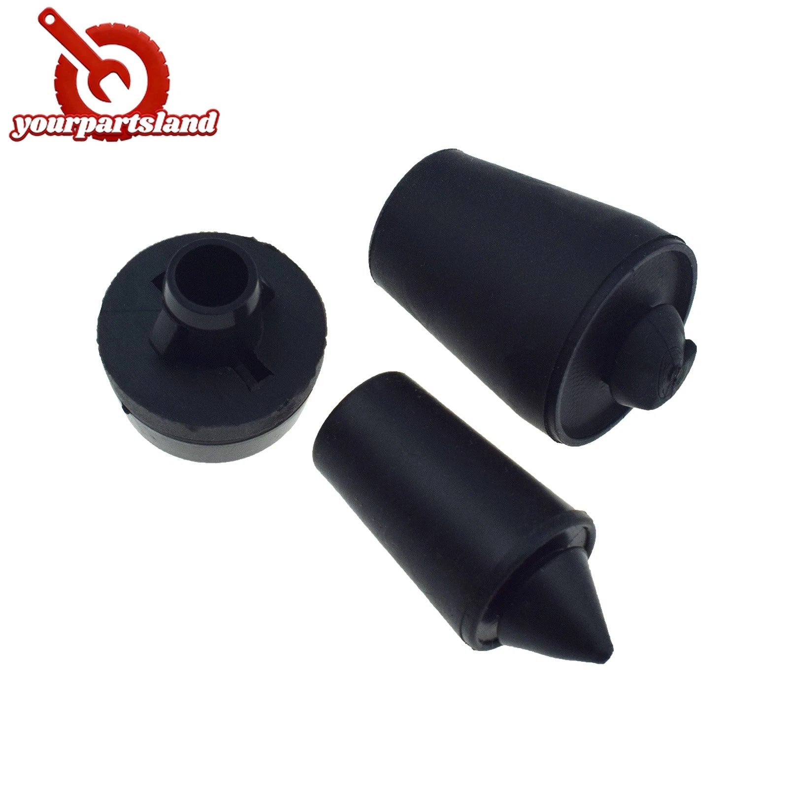 3Pcs Rear Damping Block Tailgate Rubber Buffer For Toyota RAV4 09-12 90541-09108 6B93BC-57