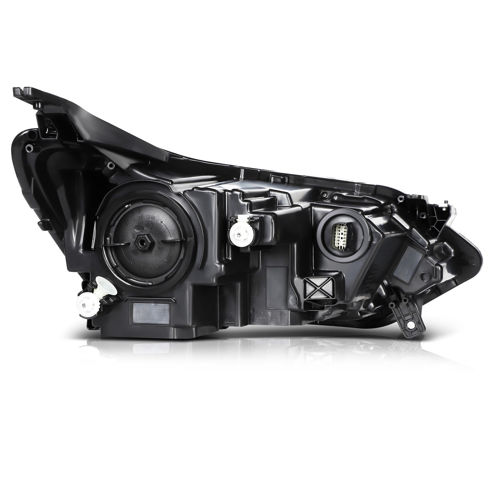 Pair Kit Halogen Headlights Assembly For 2018-2020 Chevrolet Equinox Black Amber 6B93BC-57
