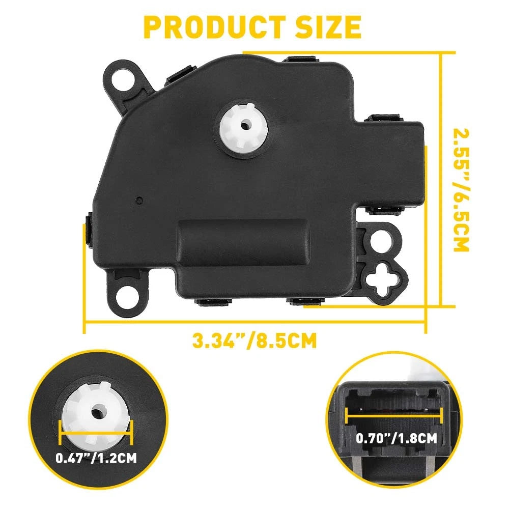 Blend Air Door Actuator for Chrysler Dodge Journey Jeep Compass Ram 68018109AA A 6B93BC-57