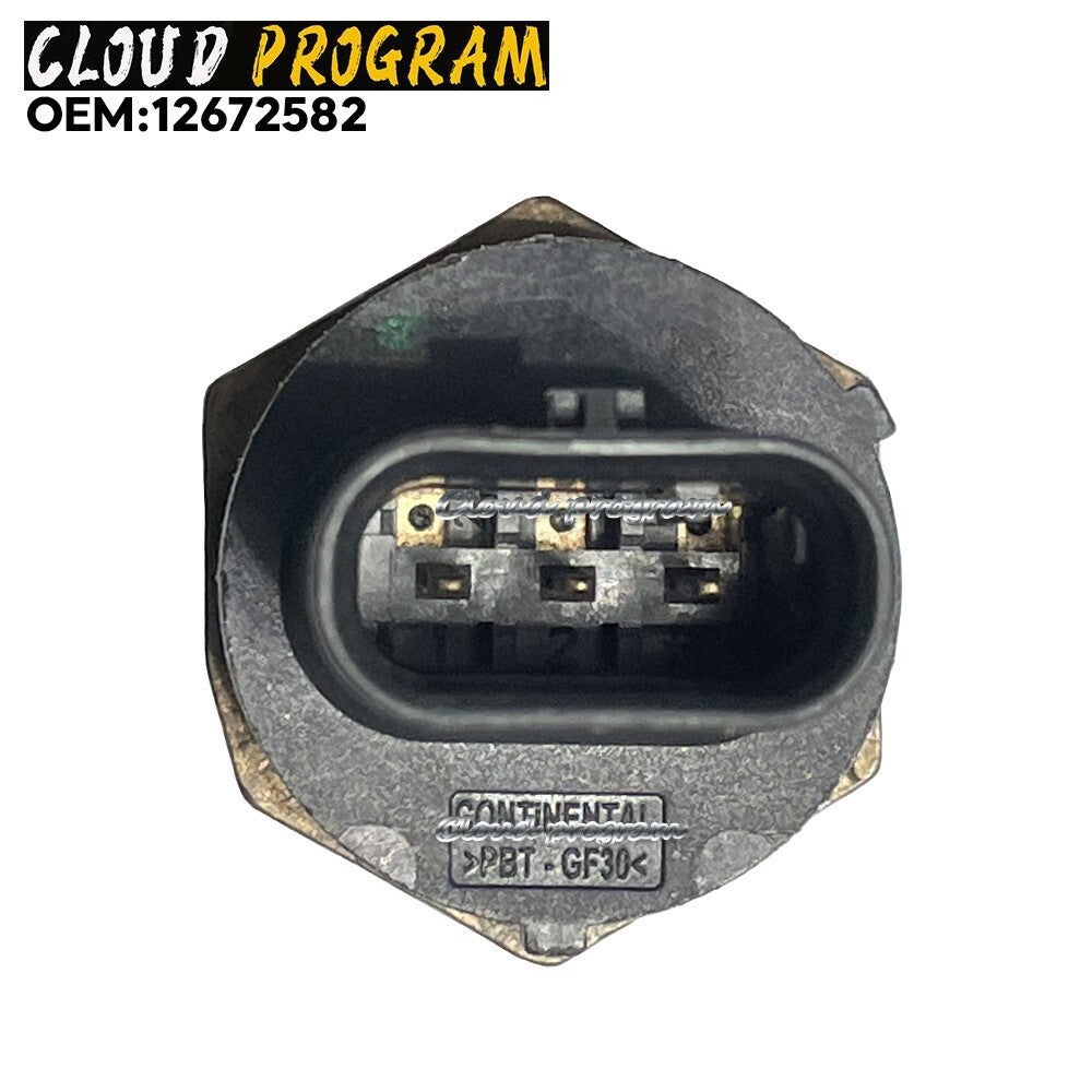 12672582 Fuel rail Pressure Sensor For 2016-2020 Chevrolet Buick GMC 1.4L-2.0L 6B93BC-57