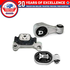 Motor & Torque Strut Mount 3PCS Set Fit 11-16 Nissan Juke 1.6L FWD Auto Trans 6B93BC-57