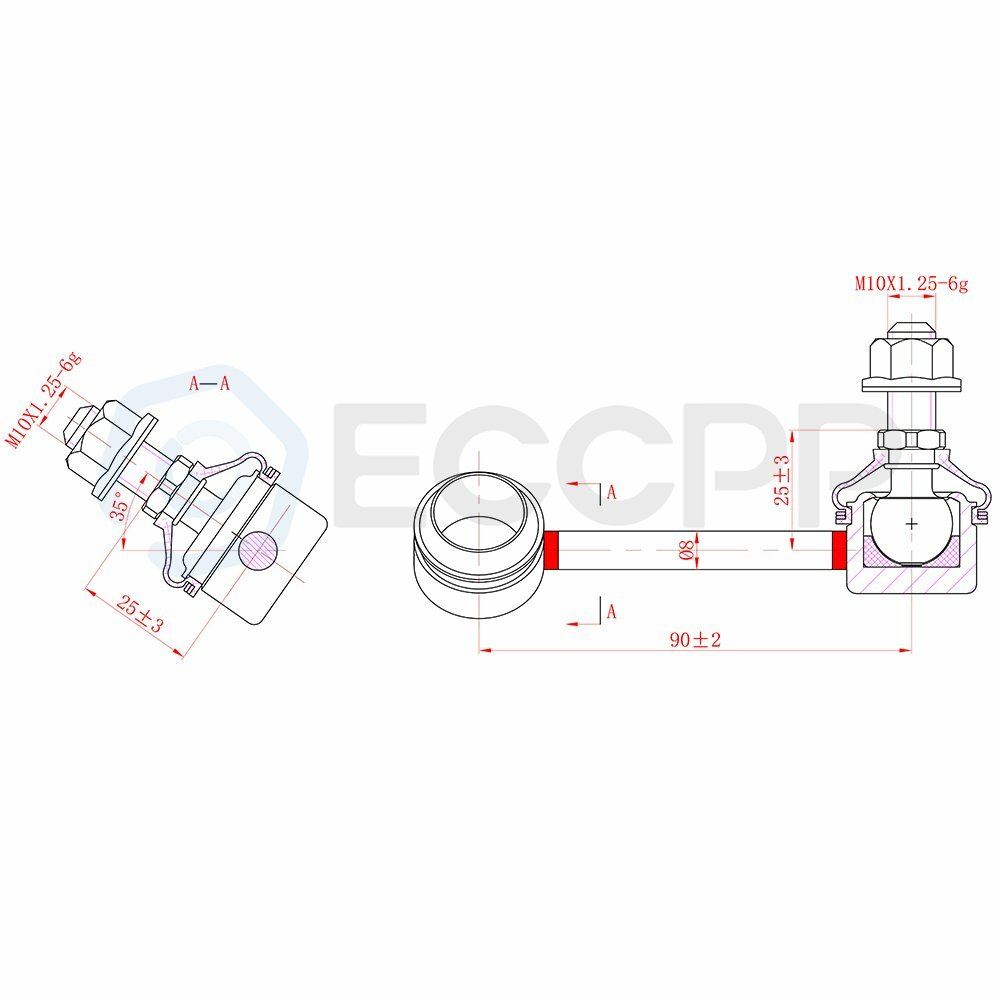 For 2000-2003 Nissan Maxima 8pcs Front Lower Ball Joint Tie Rod Sway Bars Kit 6B93BC-57