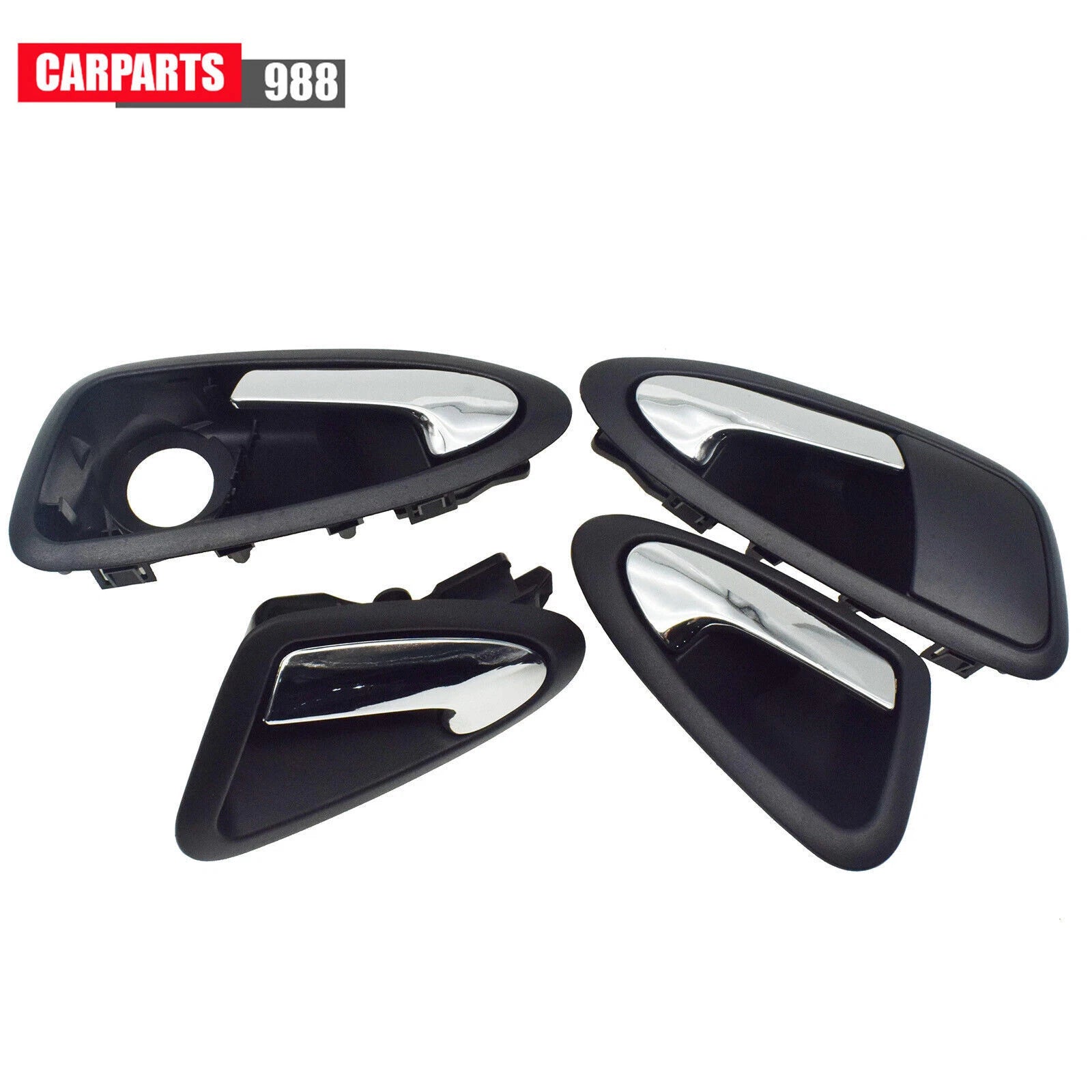 Inside Door Handle Front Rear LH RH For Seat Ibiza 2009-17 6J1837113A 6J1837114A 6B93BC-57