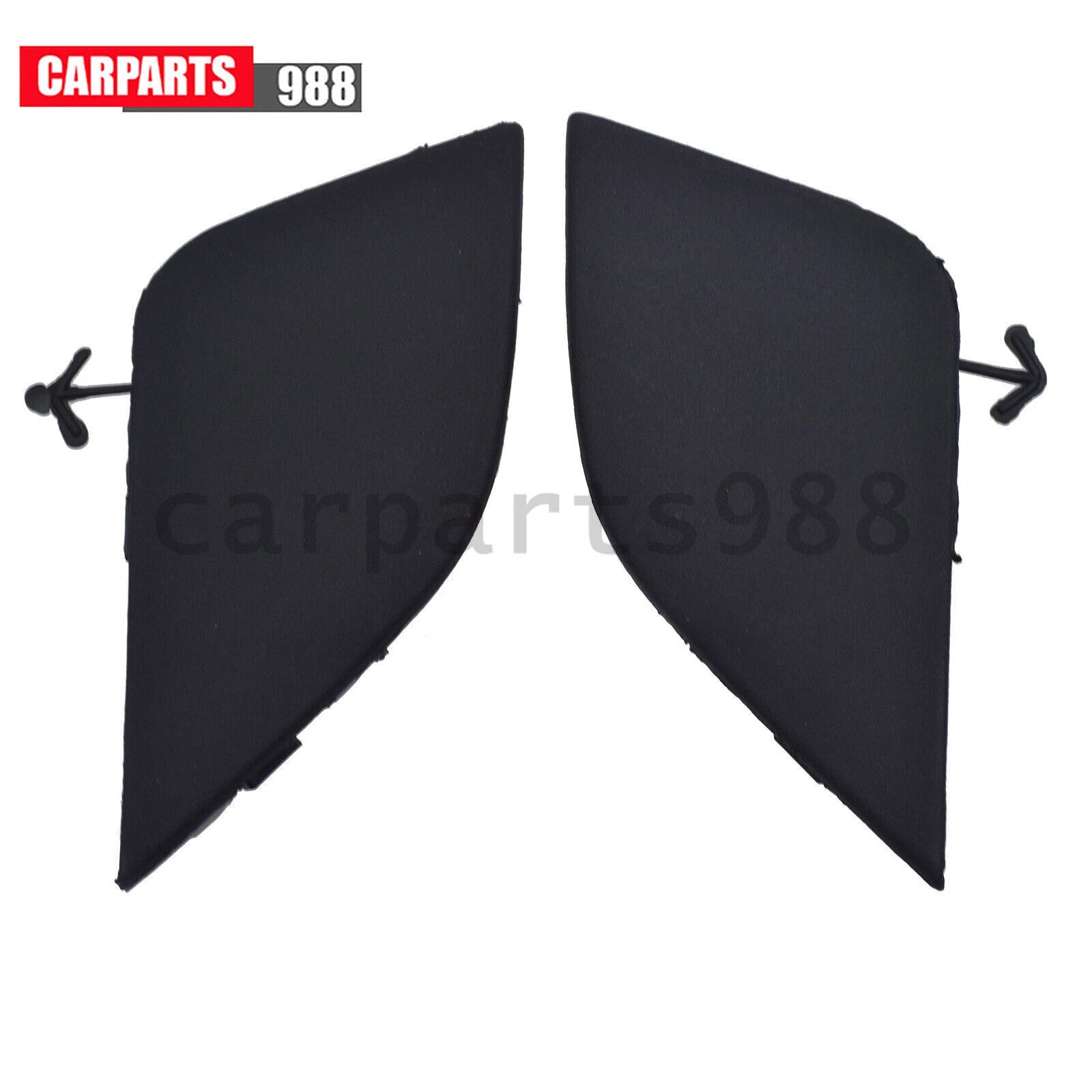 Front Bumper Tow Hook Eye Cover for Toyota RAV4 2016-2018 532850R080 532860R080 6B93BC-57