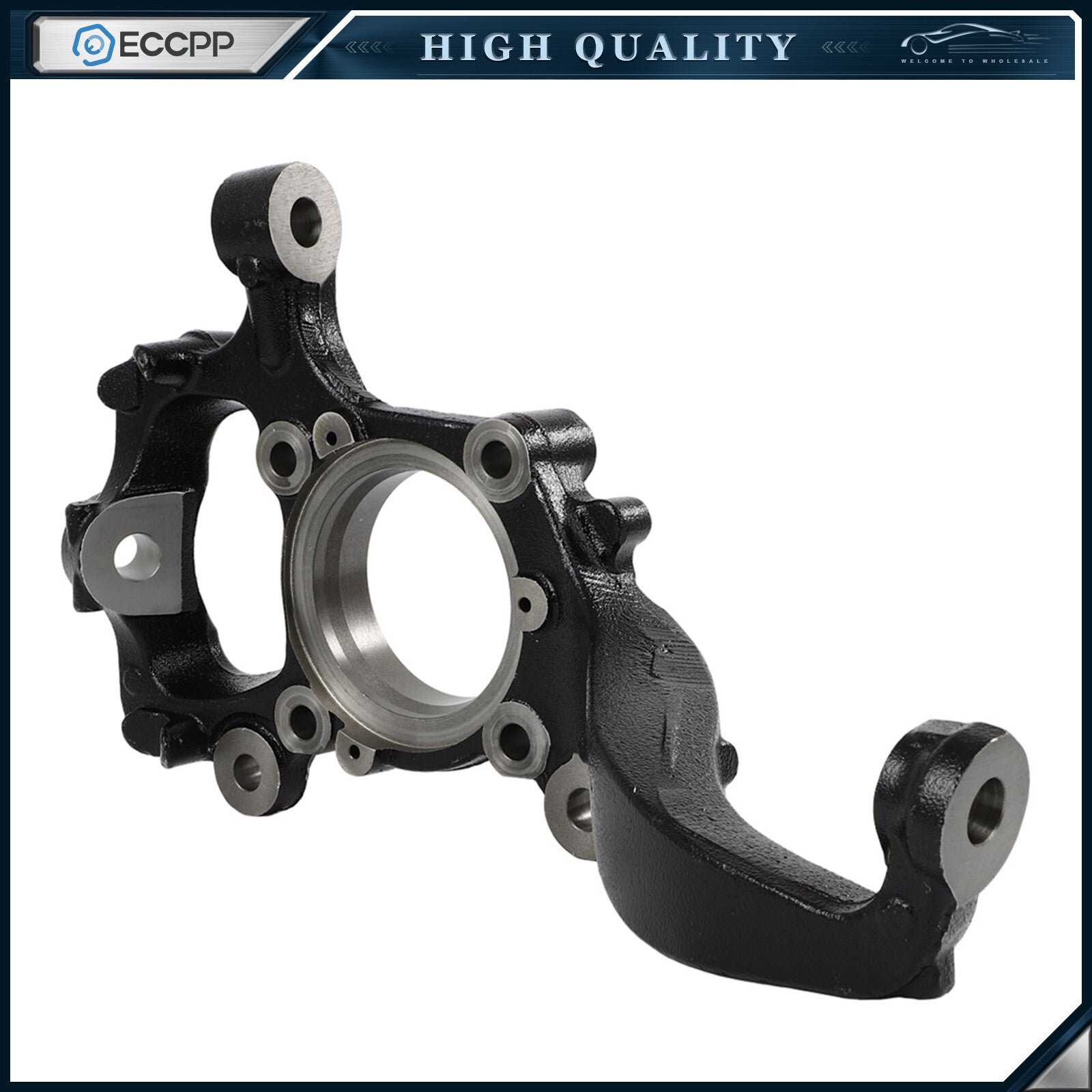 1X Front Right Passenger Side Steering Knuckle For Ford F-150 2010-2014 4WD Only 6B93BC-57