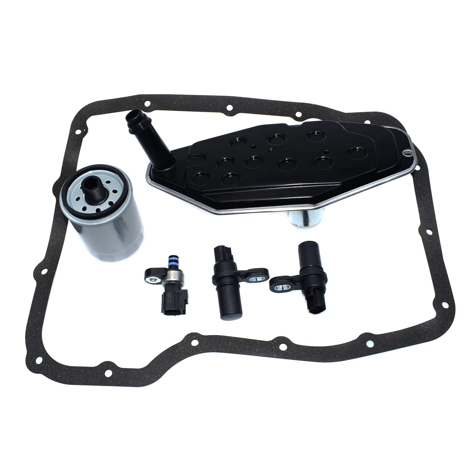 Transmission Filter + Sensor + Pan Gasket Kit For Dodge Jeep 45RFE 545RFE 68RFE 6B93BC-57