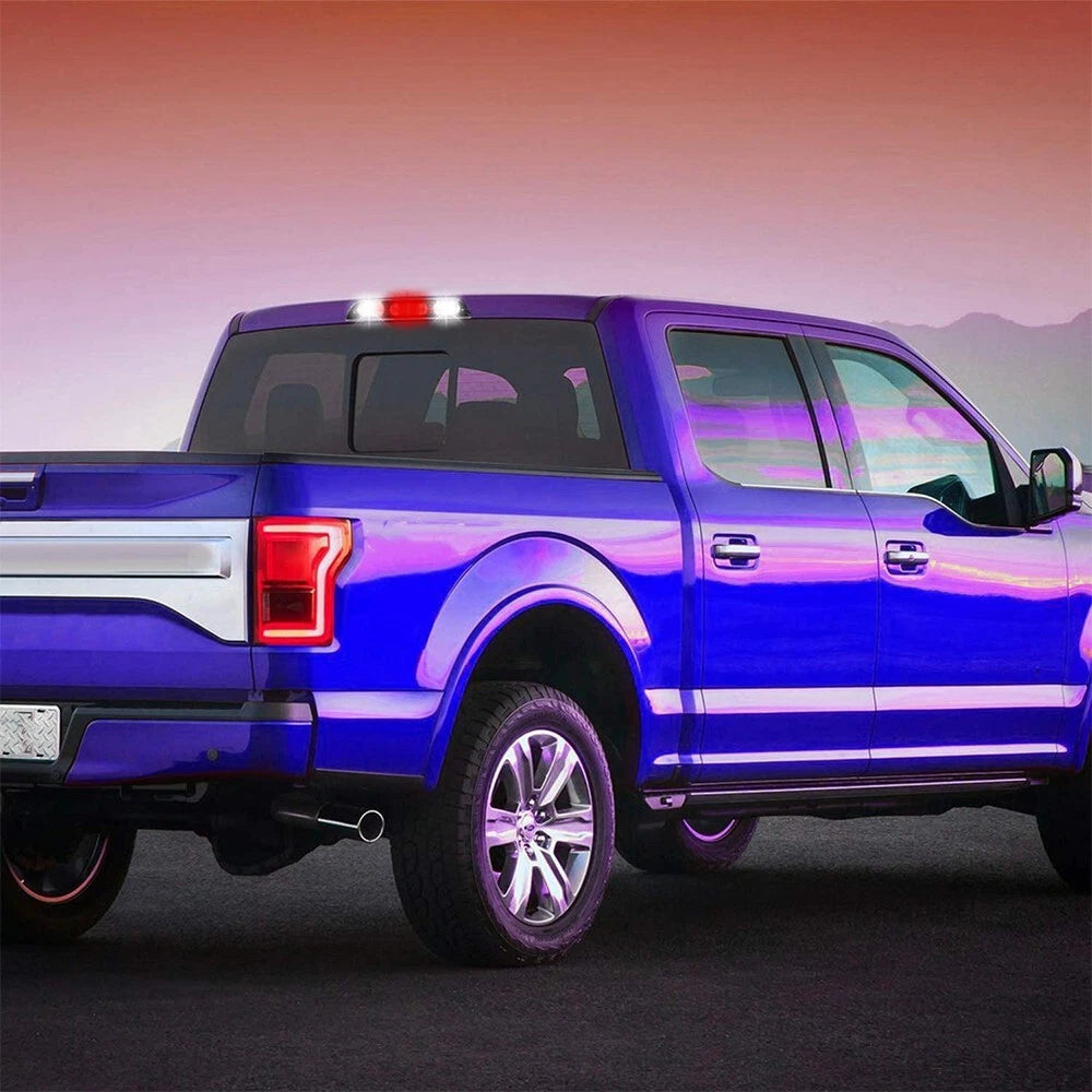 FOR 15-20 FORD F150/SUPER LED DUTY THIRD 3RD TAIL BRAKE LIGHT CARGO LAMP TINTED 6B93BC-57