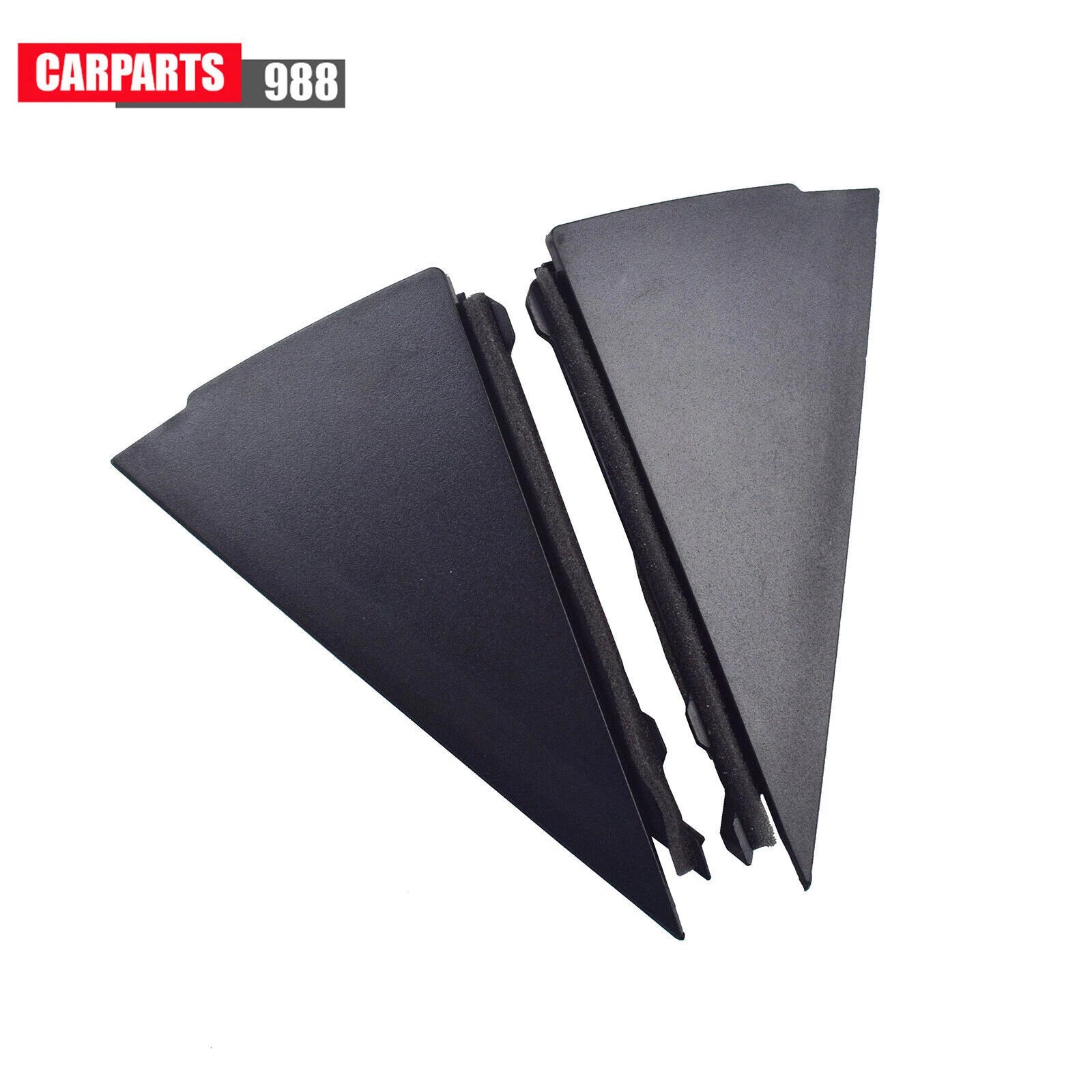 Pair Left Right Rear Door Delta Molding for Hyundai i30 2008 2009 2010-2011 6B93BC-57
