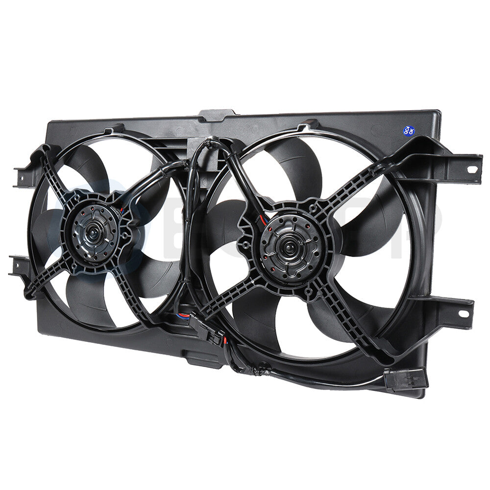 Radiator Condenser Cooling Fan Assembly For 1998-2004 Chrysler Concorde 2.7L 6B93BC-57