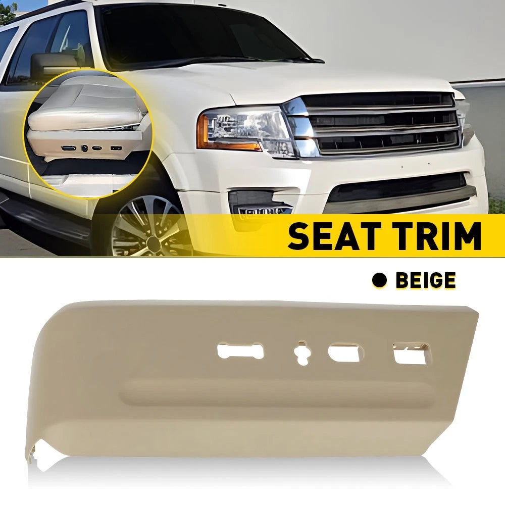 For 2015-2017 Ford Expedition w/ 10-Way Left Power Seat Cover Trim Panel Bezel A 6B93BC-57