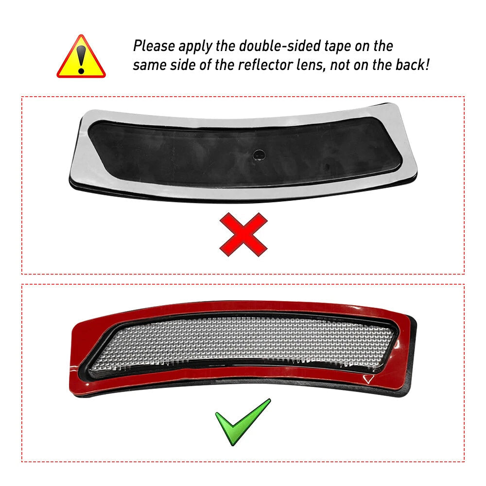 Front Bumper Reflector for 2012-2015 BMW F30 F31 3-Series M-Sport Left Right EA 6B93BC-57