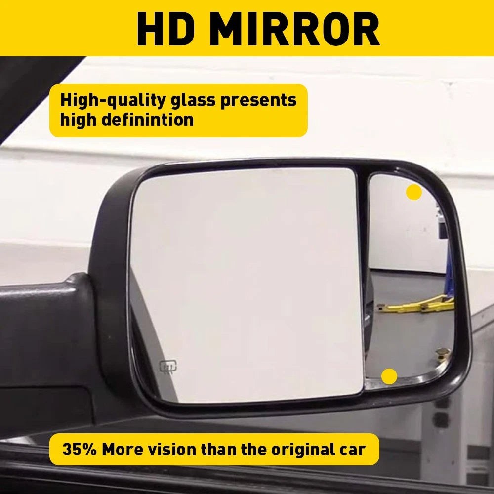 Right Side For Dodge Ram 1500 2500 3500 4500 5500 Tow Mirror Spotter lower Glass 6B93BC-57