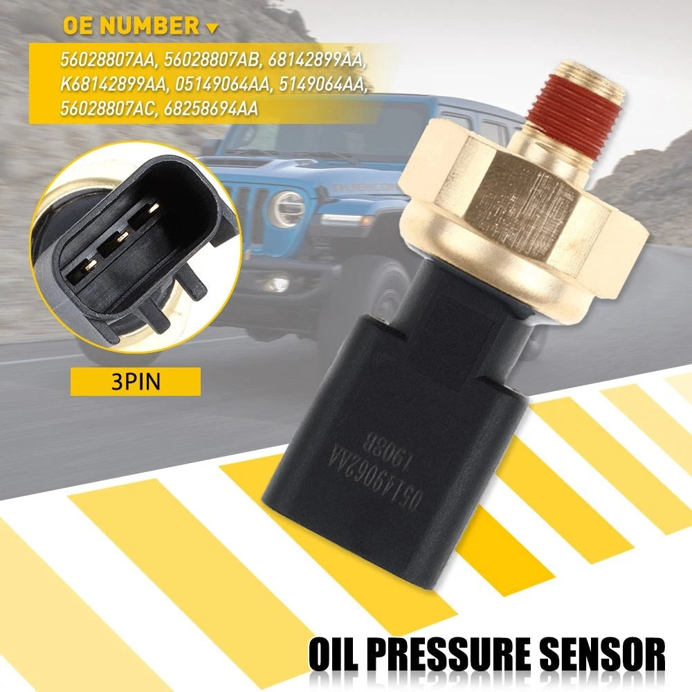 OIL PRESSURE SENDING UNIT FOR JEEP DODGE CHRYSLER 3.6L 05149062AA 5.7L 6B93BC-57