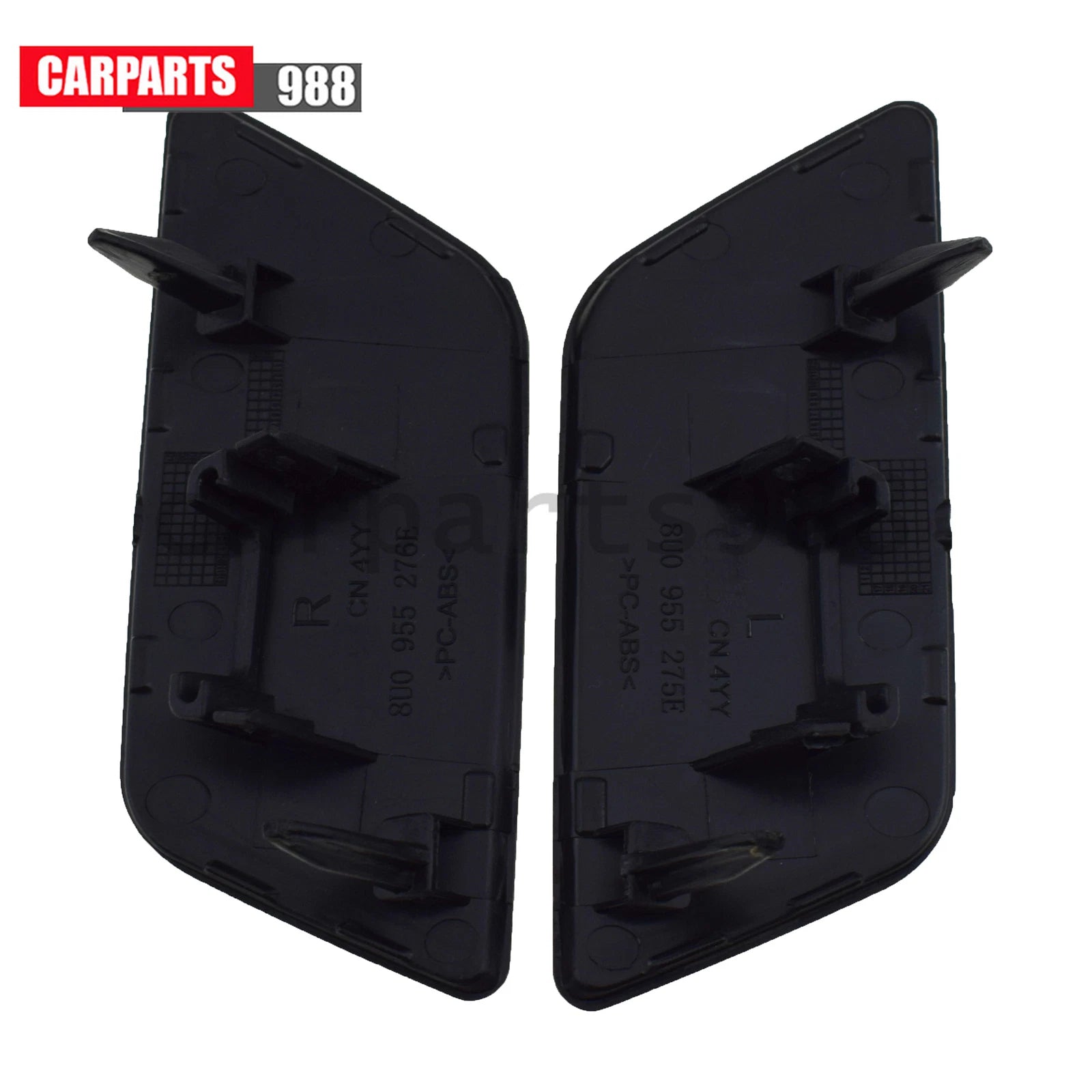 Pair Left Right Front Bumper Headlight Washer Cover For Audi Q3 2015 2016-2018 6B93BC-57