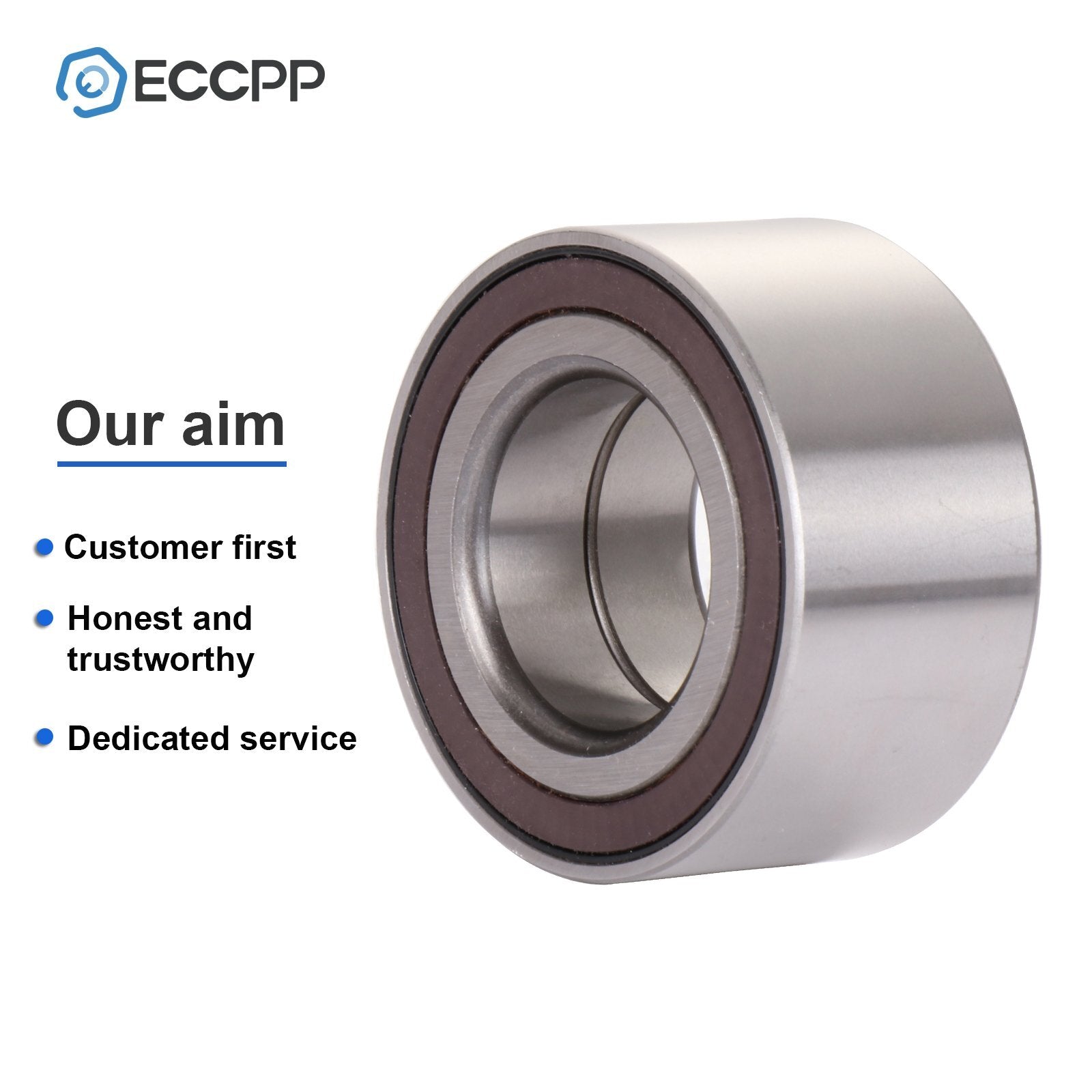 2Pcs Wheel Bearing Front For Jeep Compass Patriot Mitsubishi Outlander 2007-2017 MITSUBISHI