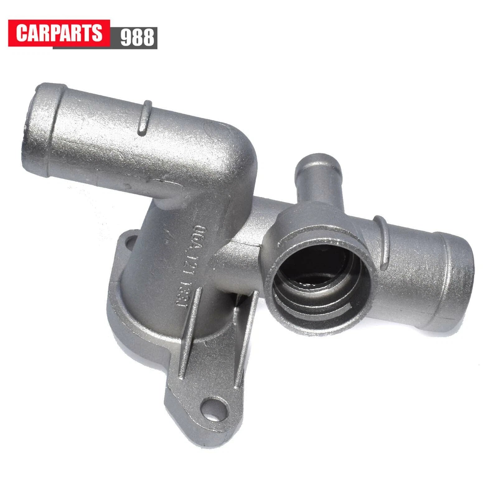 Aluminum Coolant Water Flange For 2000-2005 VW Mk4 Golf/Jetta 1.8T 06A121133J 6B93BC-57