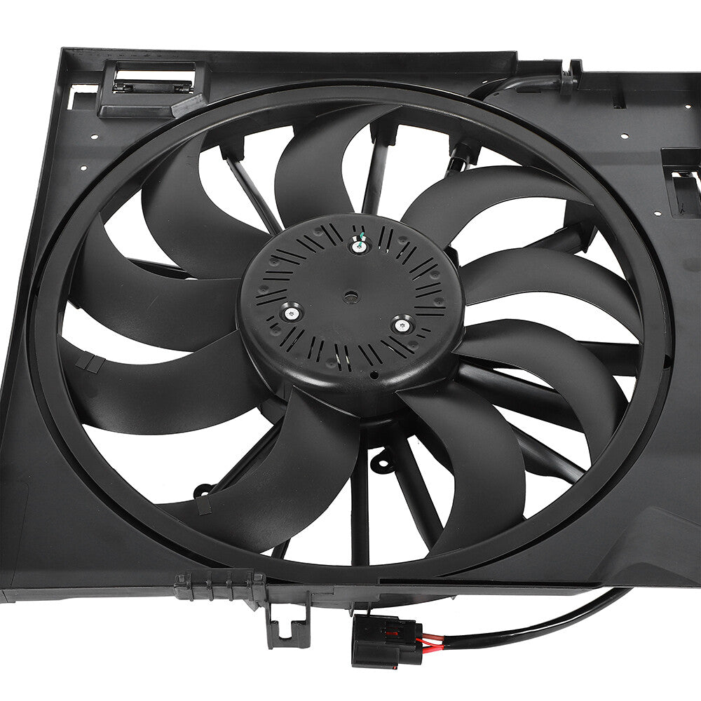 Radiator Fan Assembly For 2010 2011 2012 2013-2015 JAGUAR XF 10-19 JAGUAR XJ 6B93BC-57