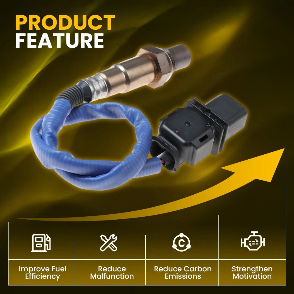 DY1185 Oxygen Upstream Sensor 5-Wire 8F9Z-9F472-H for Ford Lincoln F-150 F-450 A 6B93BC-57
