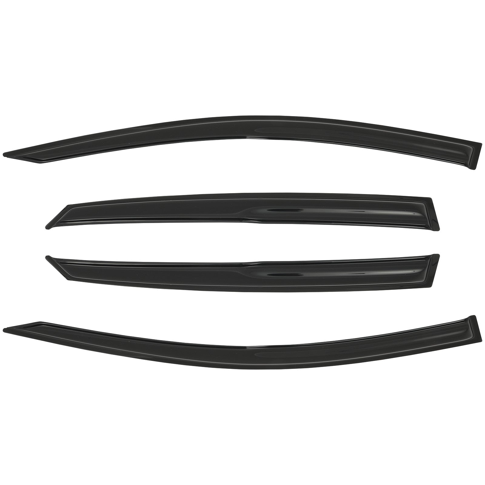 Side Window Visor Vent Rain Shades Guards For 2018-2020 Honda Accord Sedan 6B93BC-57