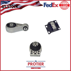 Engine Motor & Trans Mount set | 2000-2003 Ford Focus 2.0L DOHC | 6B93BC-57