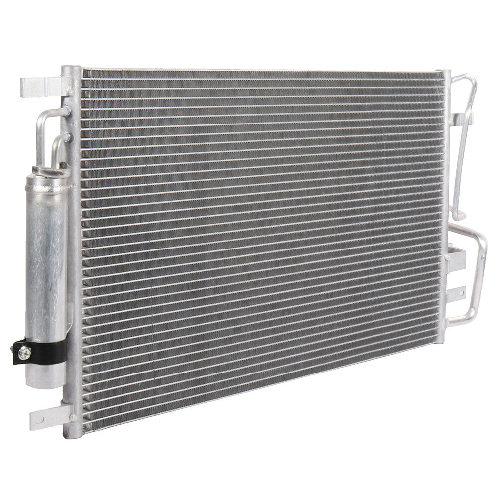 Electric AC Condenser Cooling Fan Kit For 05 06 2007 2008 2009 Hyundai Tucson 6B93BC-57