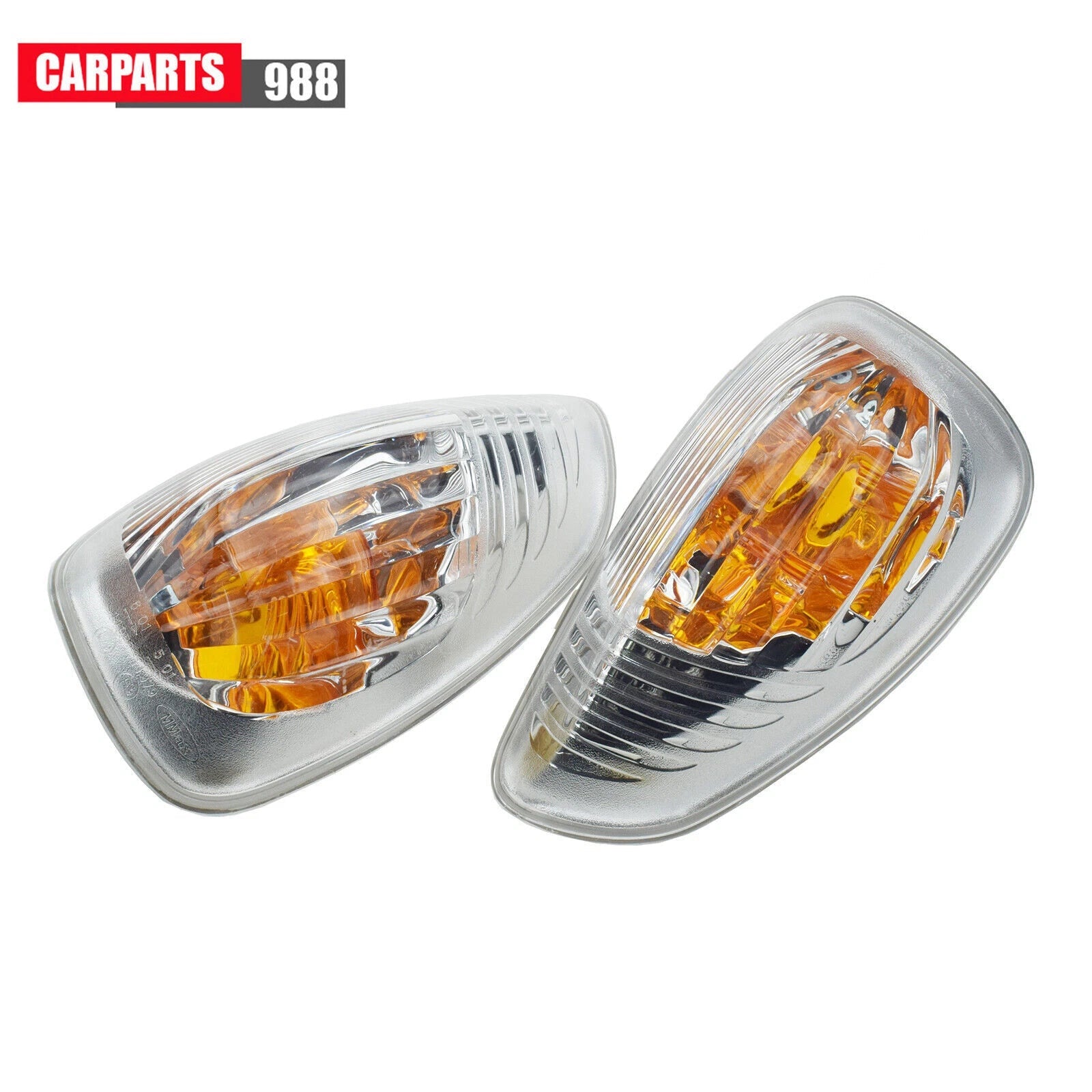 2Pcs Left Righ Wing Mirror Turn Signal Light For Renault Master MK3 Nissan NV400 6B93BC-57