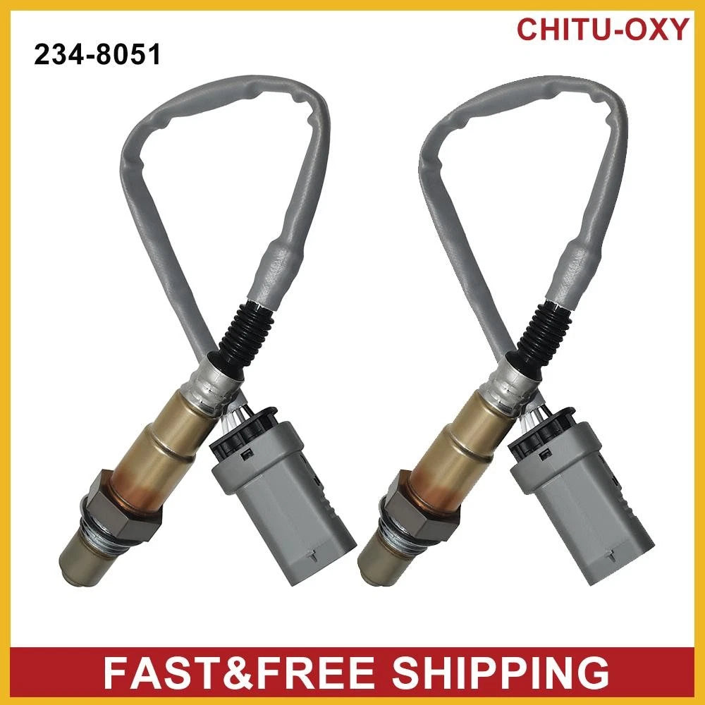 2Pcs Up&Down Oxygen O2 Sensor For Chevrolet Volt 2016-2019 Malibu 1.5L 2016-2022 6B93BC-57