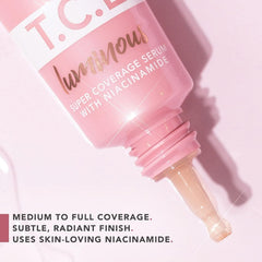Doll 10 T.C.E Luminous Super Coverage Serum Makeup Foundation Tan/Deep, 1 Fl Oz DOLL
