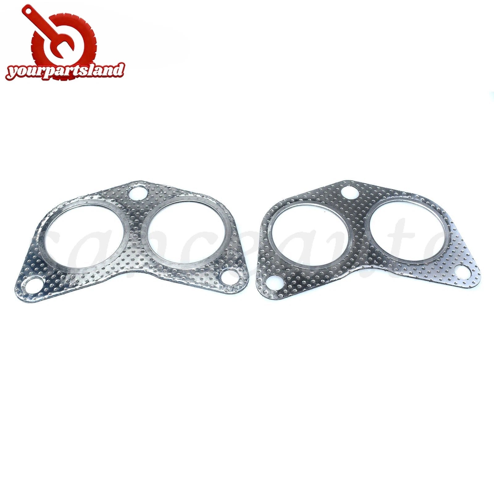 Front Manifold Exhaust Gasket 2PC 44022AA020 For Subaru Forester 98-19 Non Turbo 6B93BC-57