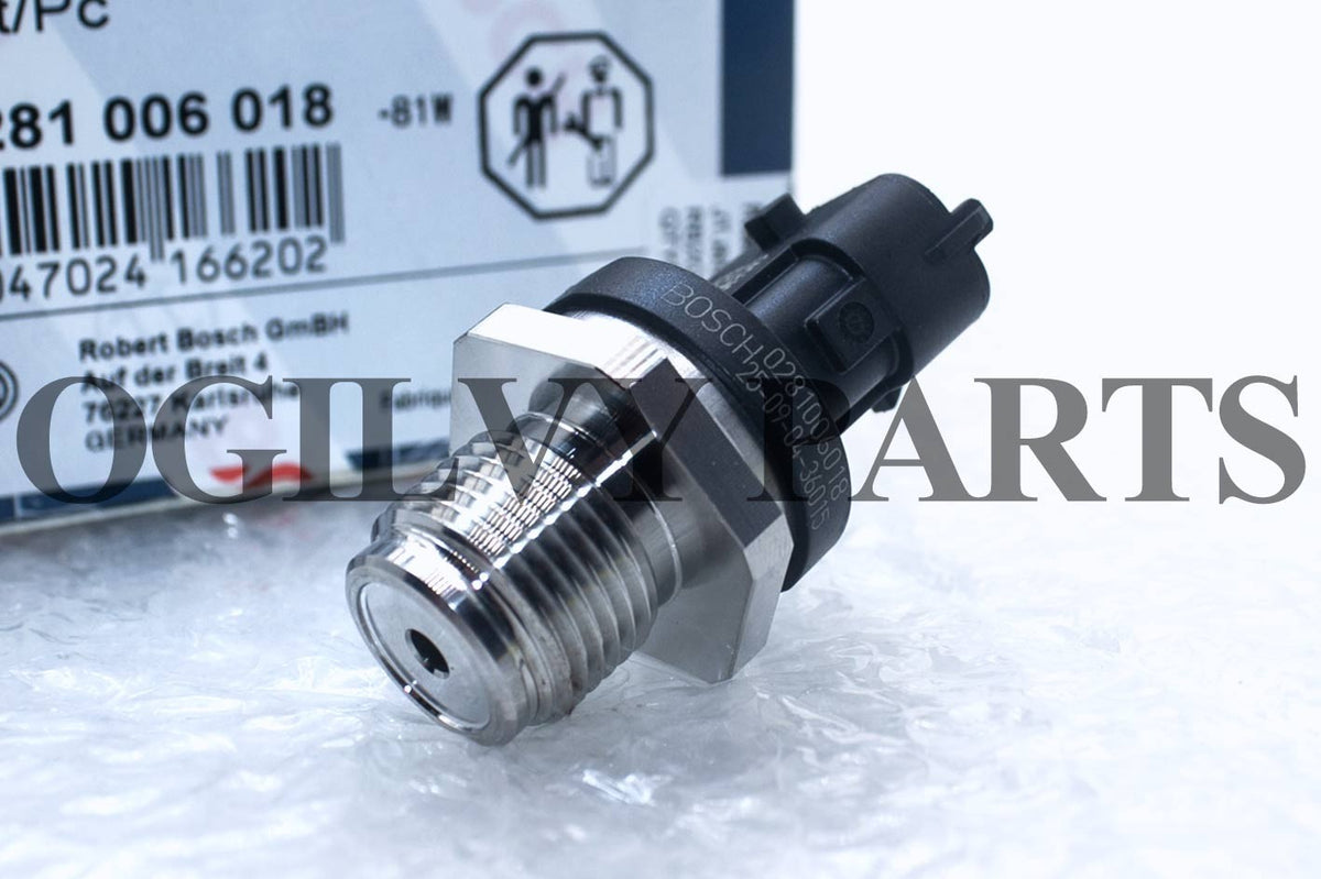 0281006018 Fuel Rail Pressure Sensor For Ford Ranger Mazda BT-50 WE0113GC0