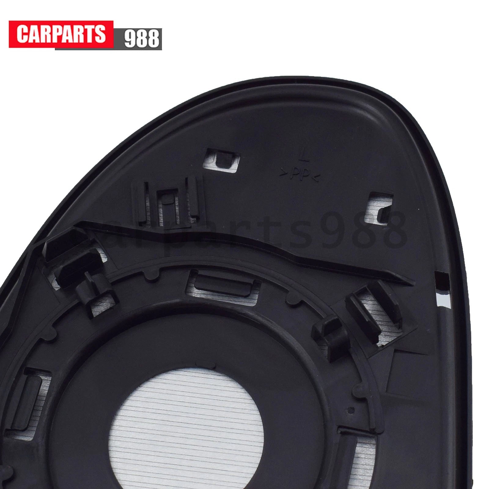 Left Side Rearview Heated Mirror Glass Fit for Toyota Prius C Aqua 8796152D50 6B93BC-57