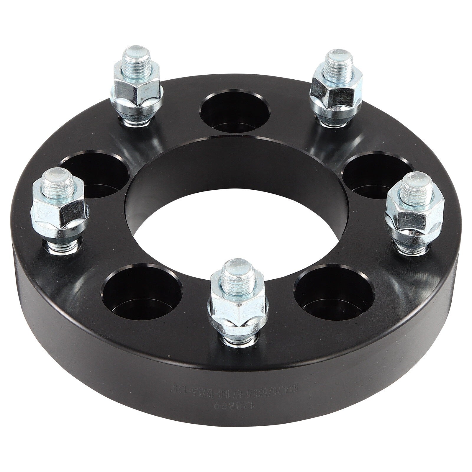 4 Pcs 1.25" 5x4.75 to 5x5.5 Wheel Adapters 12x1.5 For Chevy 5x120.65 to 5x139.7 6B93BC-57
