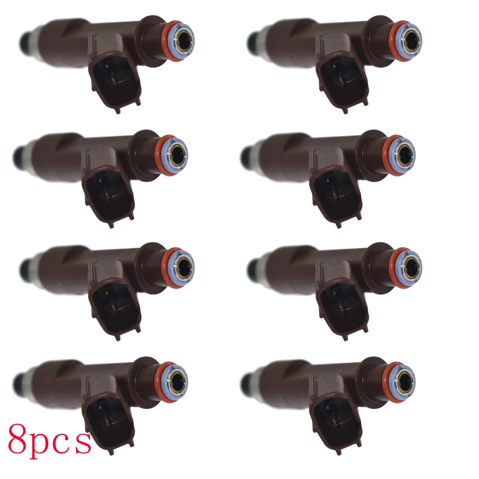 8x Fuel Injectors For Toyota Tundra Sequoia Lexus GX470 LX470 4.7L 23250-50060 6B93BC-57