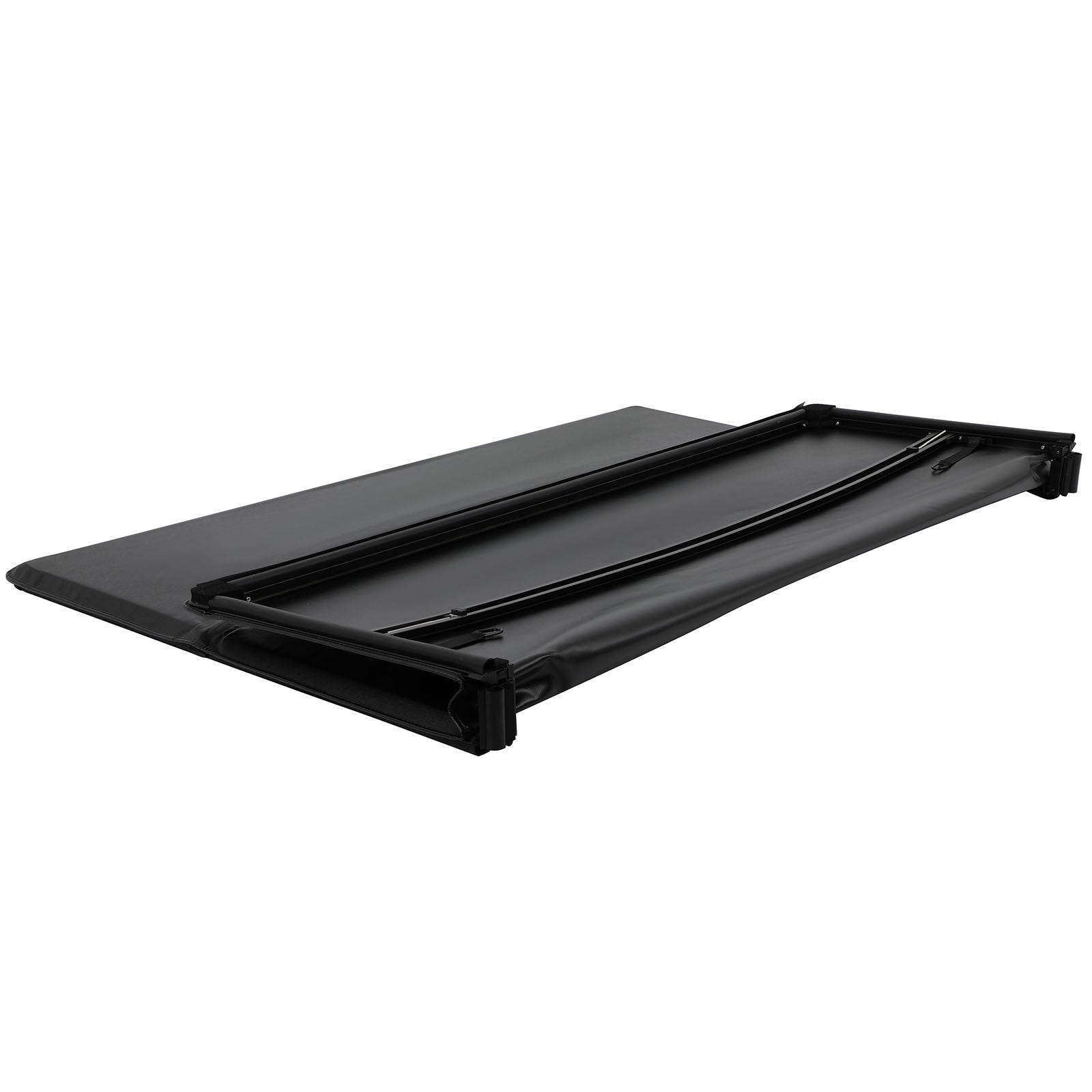 6.4FT Soft Roll-Up Truck Bed Tonneau Cover For 2011-2024 Ram 1500 2500 3500 6B93BC-57