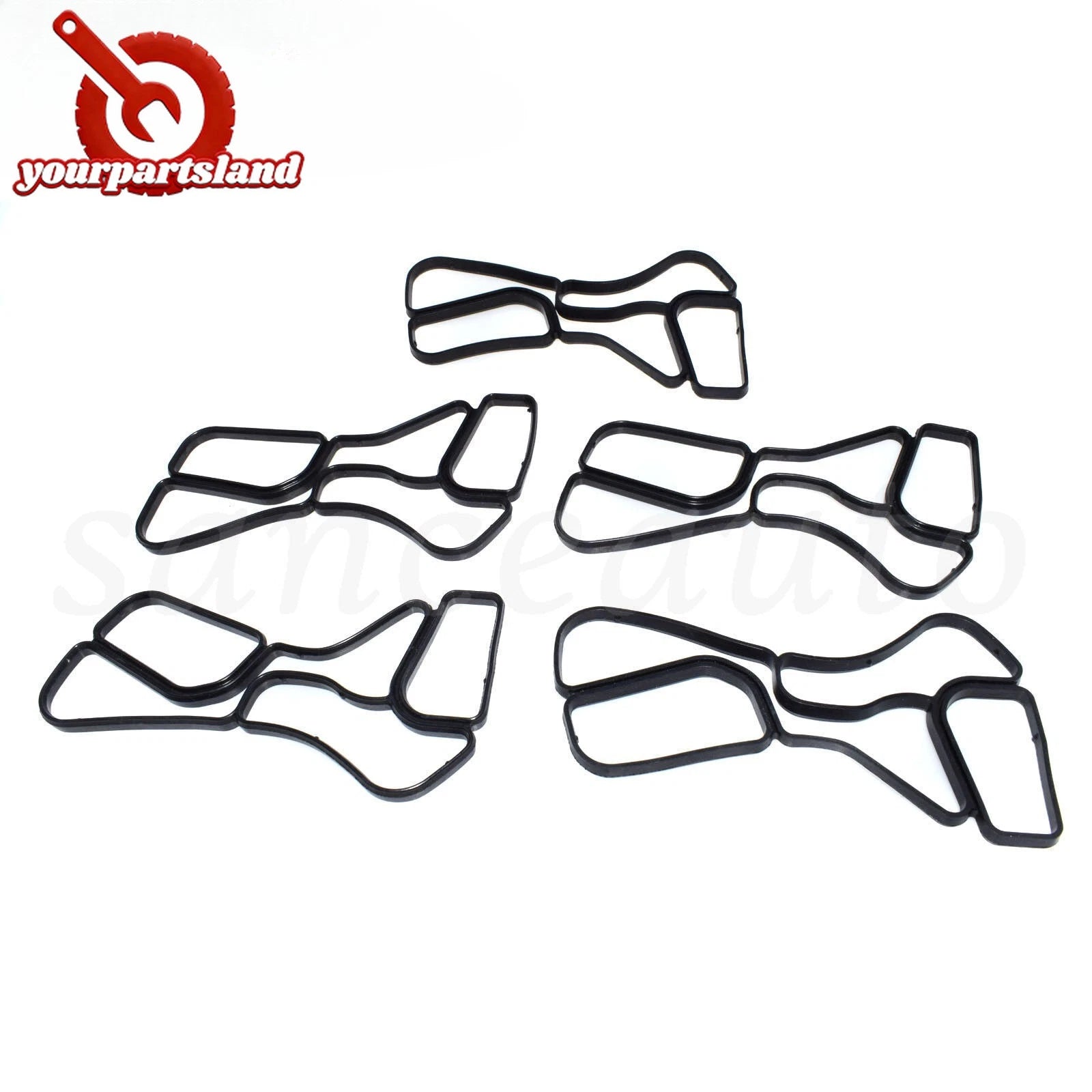 5X Oil Cooler Gasket for Mercedes W203 W204 W211 W212 W251 W463 2721840280 6B93BC-57