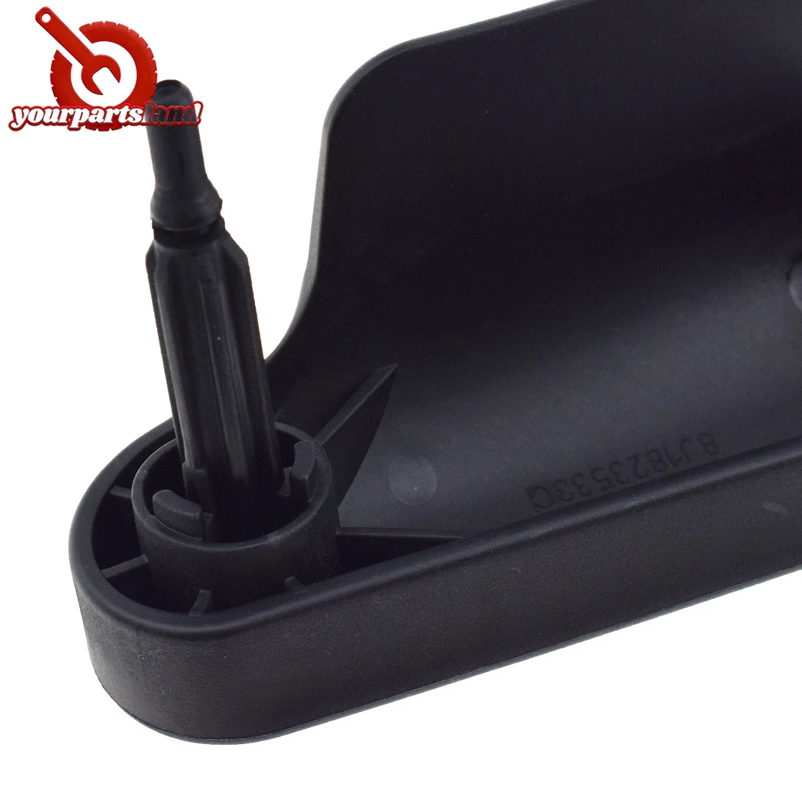 LHD Plastic Bonnet Hood Release Handle for Audi TT 2006 2007 2008-2014 8J1823533 6B93BC-57