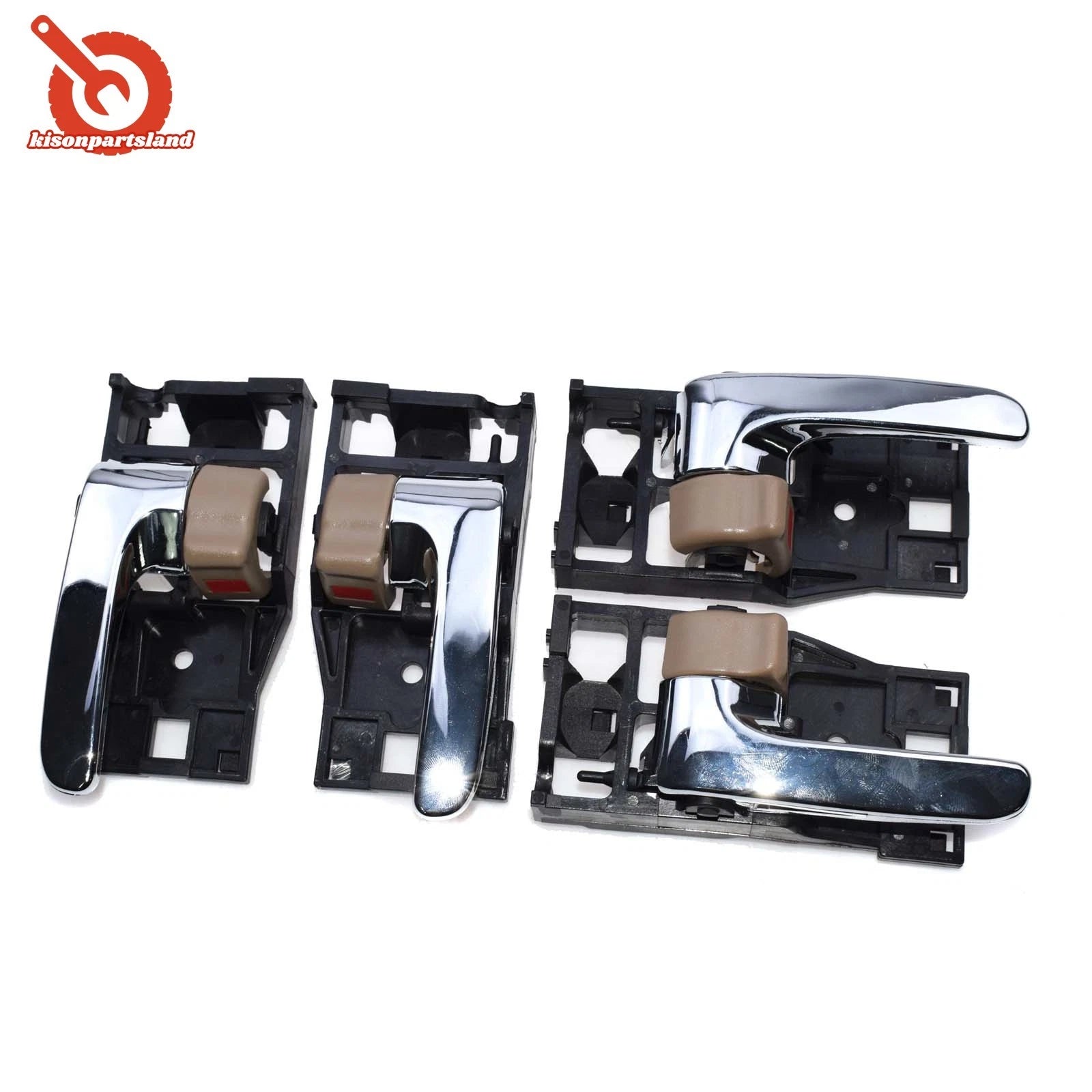 For Toyota Avalon 2000-2004 Inside Interior Door Handle Brown & Chrome Lever 6B93BC-57