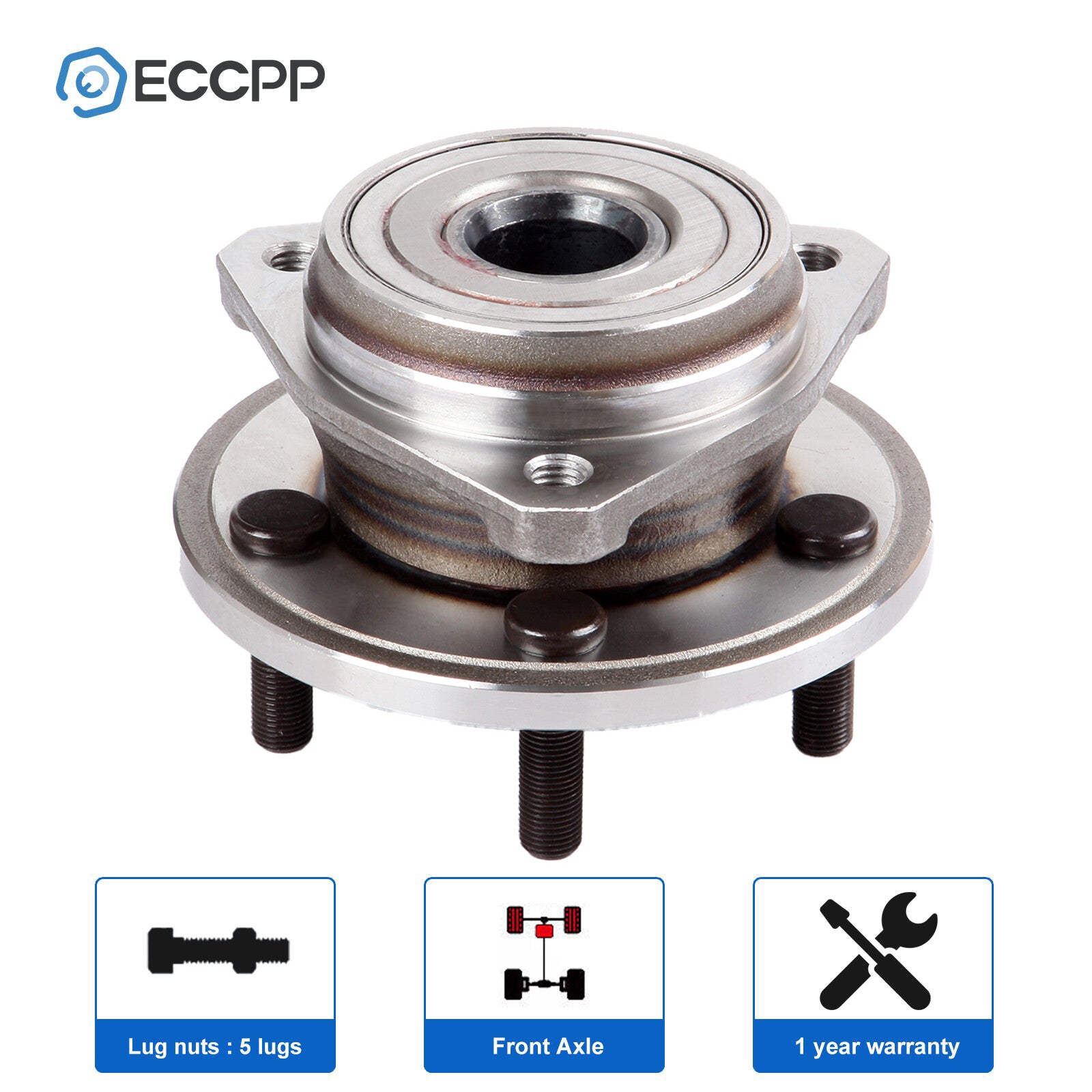 1Pc Wheel Hub Bearing Front For Jeep Wrangler TJ 2000-2006 Cherokee 1999-2001 6B93BC-57