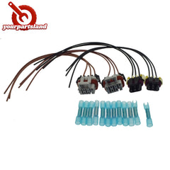 For 2000-2014 Freightliner Columbia Truck Headlight &Turn Signal Harness 4pcs 6B93BC-57