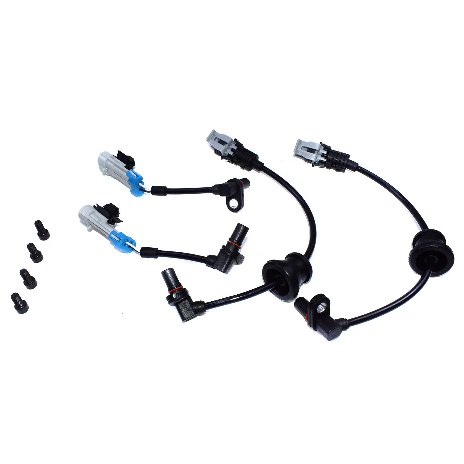4 Front Rear ABS Wheel Speed Sensor for Chevrolet Captiva Equinox Pontiac Saturn 6B93BC-57