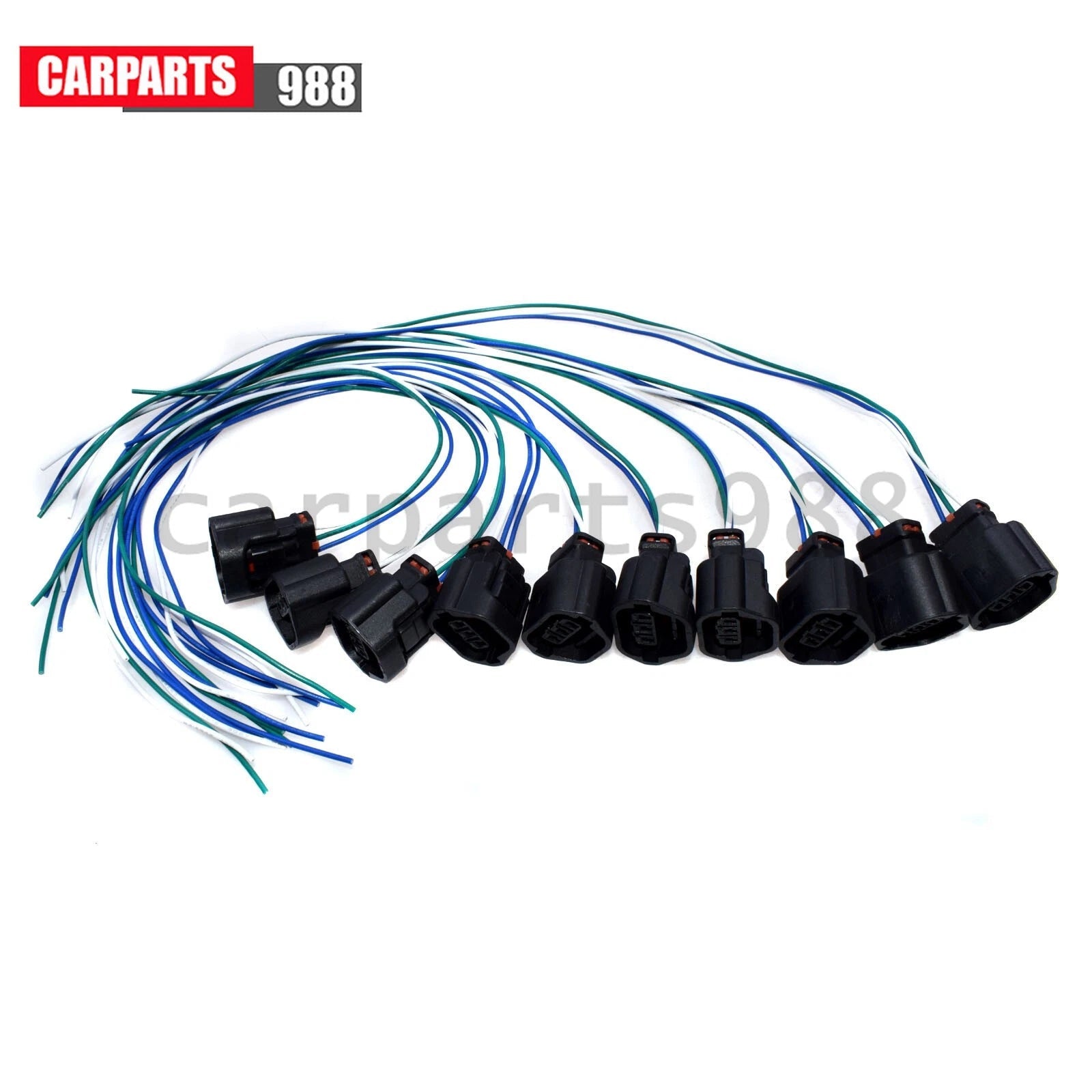10Pcs For Hyundai Suzuki Chevrolet Kia Camshaft Position Sensor Pigtail PC373 6B93BC-57
