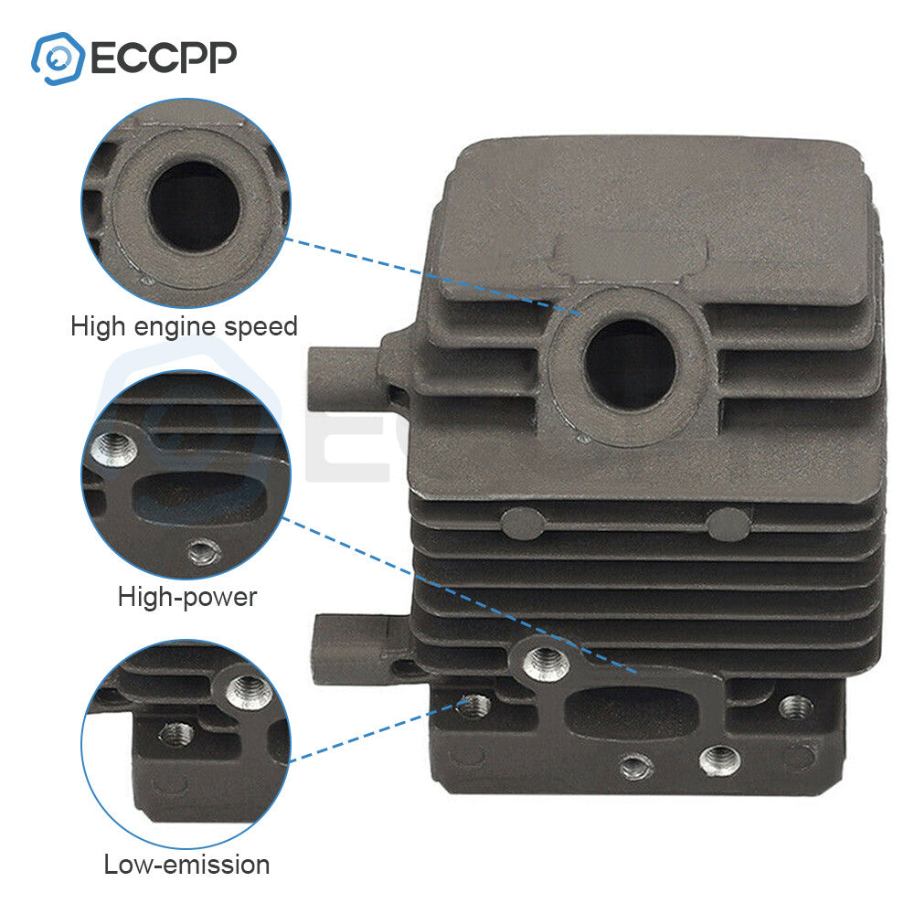 34mm Cylinder Piston Kit For Stihl FS75 FS80 FS85 HS75 HS80 HS85 Hl75 Hl75K HT70 6B93BC-57