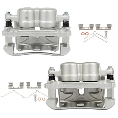 Front Left Right Brake Calipers 2Pcs For 2004-2005 Ford F-150 2005 Ford Lobo 6B93BC-57
