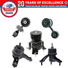 Motor & Trans Mount 5PCS Fit 07-09 Toyota Camry 2.4L for Auto Trans-Japan Built 6B93BC-57