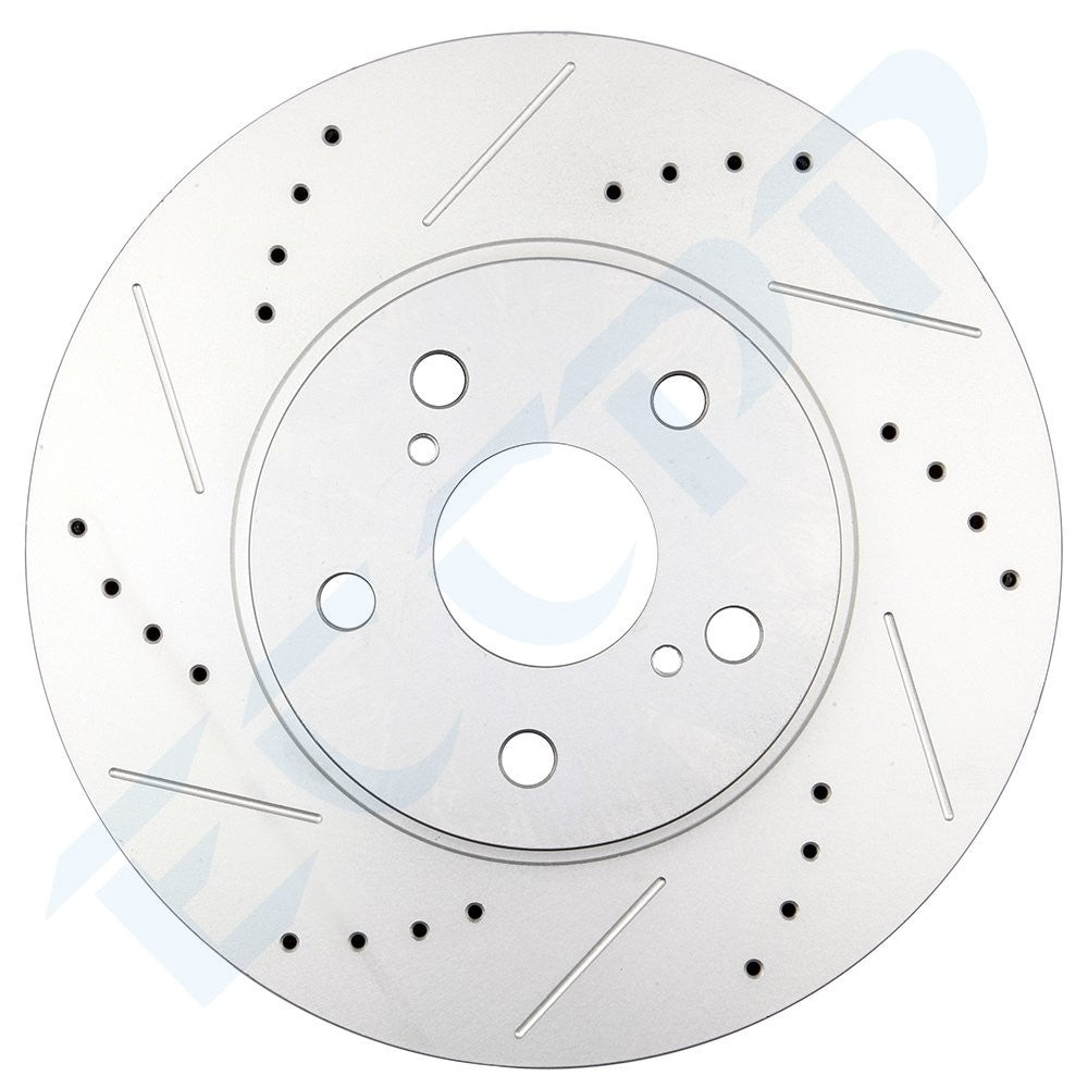 Front DRILLED & SLOTTED Brake Rotors for IS250 Toyota Avalon Camry Sienna Solara 6B93BC-57
